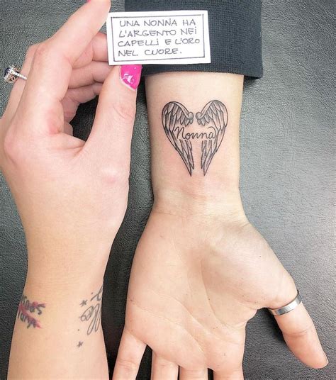 guardian angel tattoos on wrist.